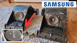 Samsung Impact Port Speakers - Samsung CW-26A6HA TV speakers test