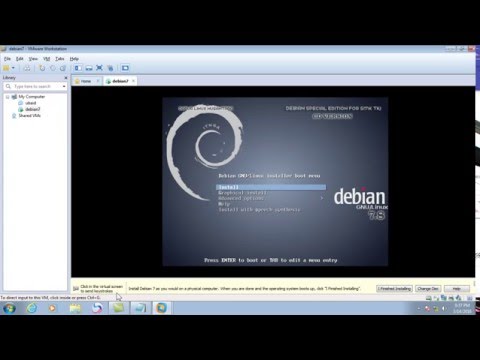 Tutorial install Debian7, DNS, DHCP, WEBSERVER di VMWARE