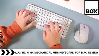 Logitech MX Mechanical Keyboard for Mac Review screenshot 5