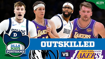 Anthony Davis Returns, But Dallas Mavericks Lose To Luka Doncic’s Lakers | DLLS MAVS POSTGAME