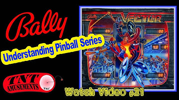 #21 Understanding Pinball - Bally VECTOR - Learn How It Works! - TNT Amusements