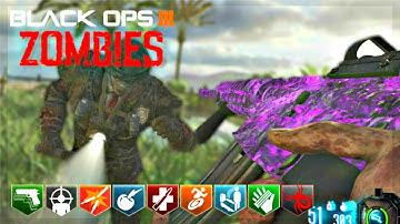 BLACK OPS 3 CUSTOM ZOMBIES MOD TOOLS! | ISLAND CHALLENGE MAP WITH MWR WEAPONS AND BRUTUS!