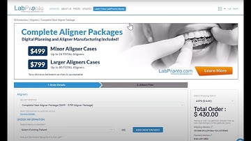 The Ultimate Solution for Ordering Aligners. AI Driven, Cutting-Edge, Aligner Solution