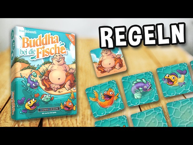 BUDDHA BEI DIE FISCHE (Flossen nach vorn!) - Spielregeln TV (Spielanleitung Deutsch) - DENKRIESEN