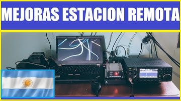 RADIOAFICIÓN DESDE ARGENTINA 🌎🎙️ TOUR Y MEJORAS EN  LA ESTACION REMOTA  LU8MIL