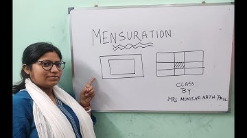Mensuration | Area of paths outside and Inside a rectangle | Class 7 | Part 1