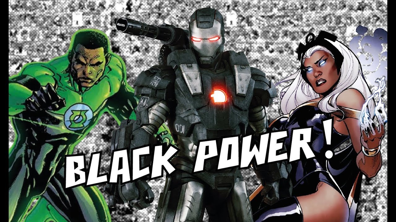 Los 30 SUPERHEROES NEGROS más importantes de los Cómics | Armando R ...