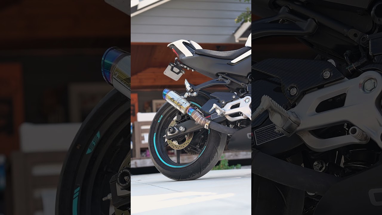 CFMOTO 450ss KO Lightning Slip On Sound Test! 