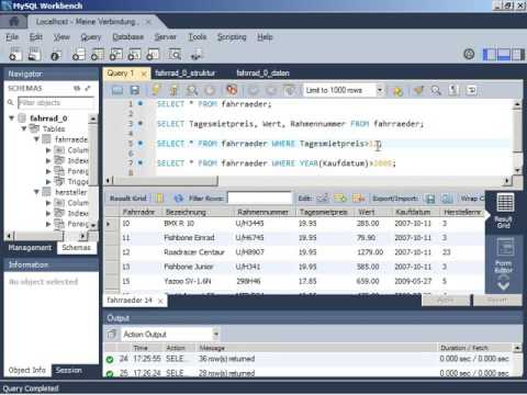 SQL: Der Select-Befehl - YouTube