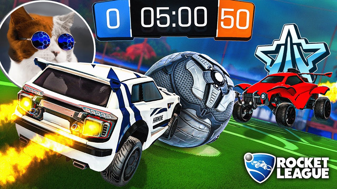 DESAFIEI PLATINAS COM *50 GOLS* DE VANTAGEM NO ROCKET LEAGUE, CONSEGUI VIRAR A PARTIDA?