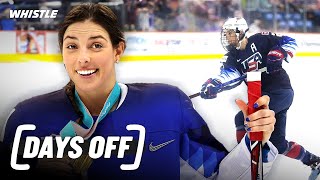 How Olympian Hilary Knight Becomes A MONSTER On The Ice! 🏒