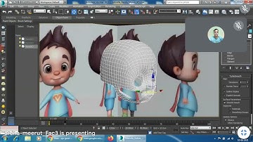 Character Modelling (Face and Body) in 3ds max part-3