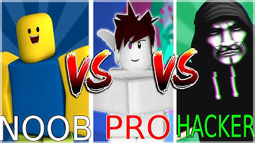 NOOB vs PRO vs HACKER IN ToH!!! (Roblox Tower Of Hell)