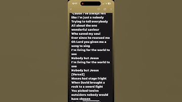 Thumbnail of Nobody But Jesus 🙏 ( Reggae )