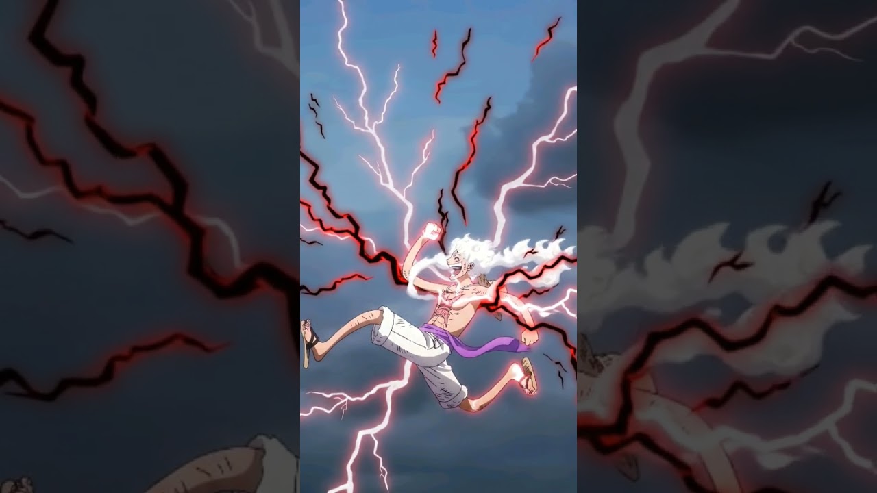 Luffy Gear 5th with Power Supreme King Haki