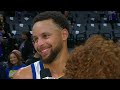 80 more games to go 🤣 Steph Curry after Warriors&#39; win vs. the Kings + 2-0 start | NBA on ESPN
