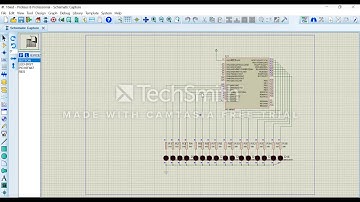 Dùng vi điều khiển PIC 16F887 giao tiếp với 16 led đơn dùng 2 port B và C