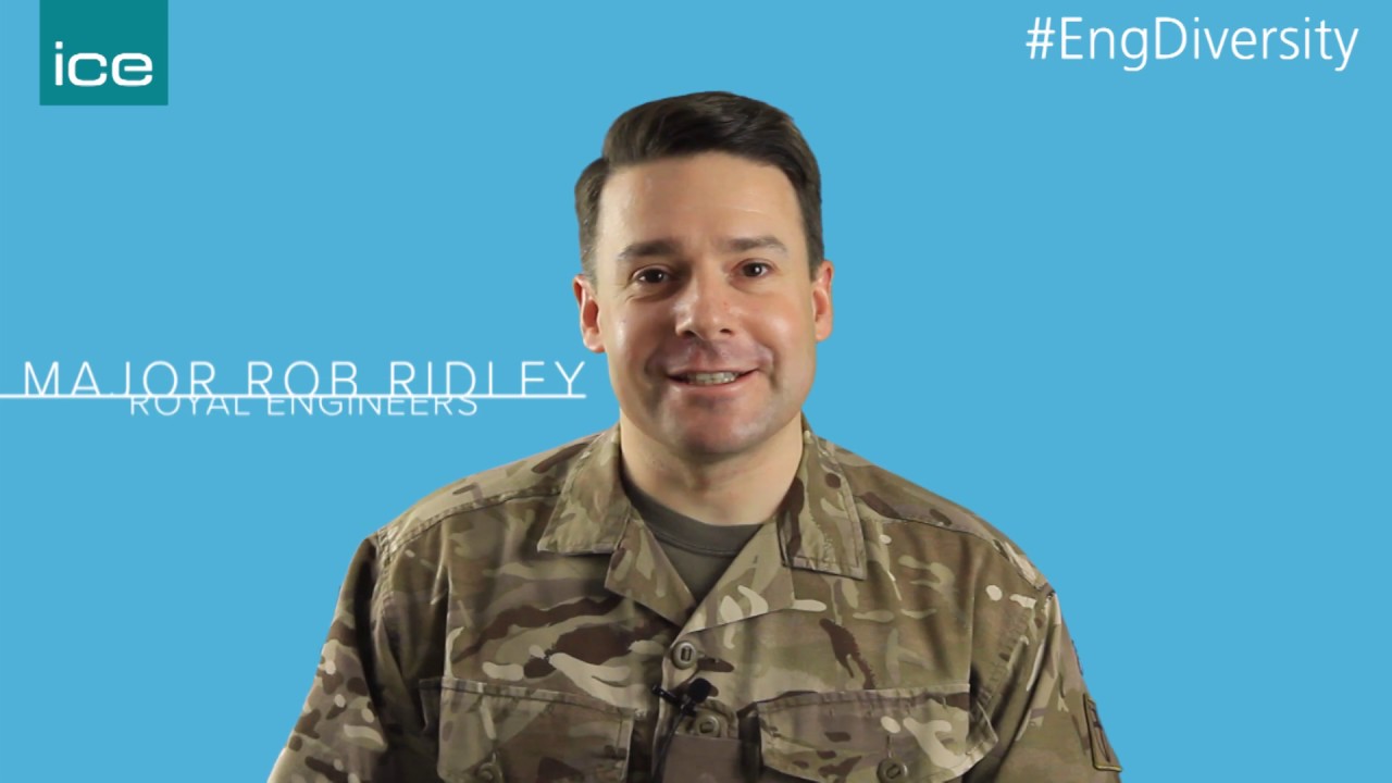 LGBTQ+ Engineers - Major Rob Ridley - Younger self - YouTube