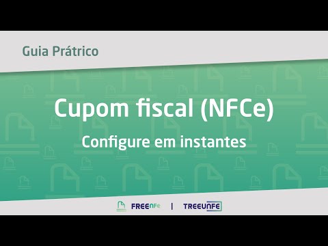 Cupom fiscal (NFCe) - Configure em instantes