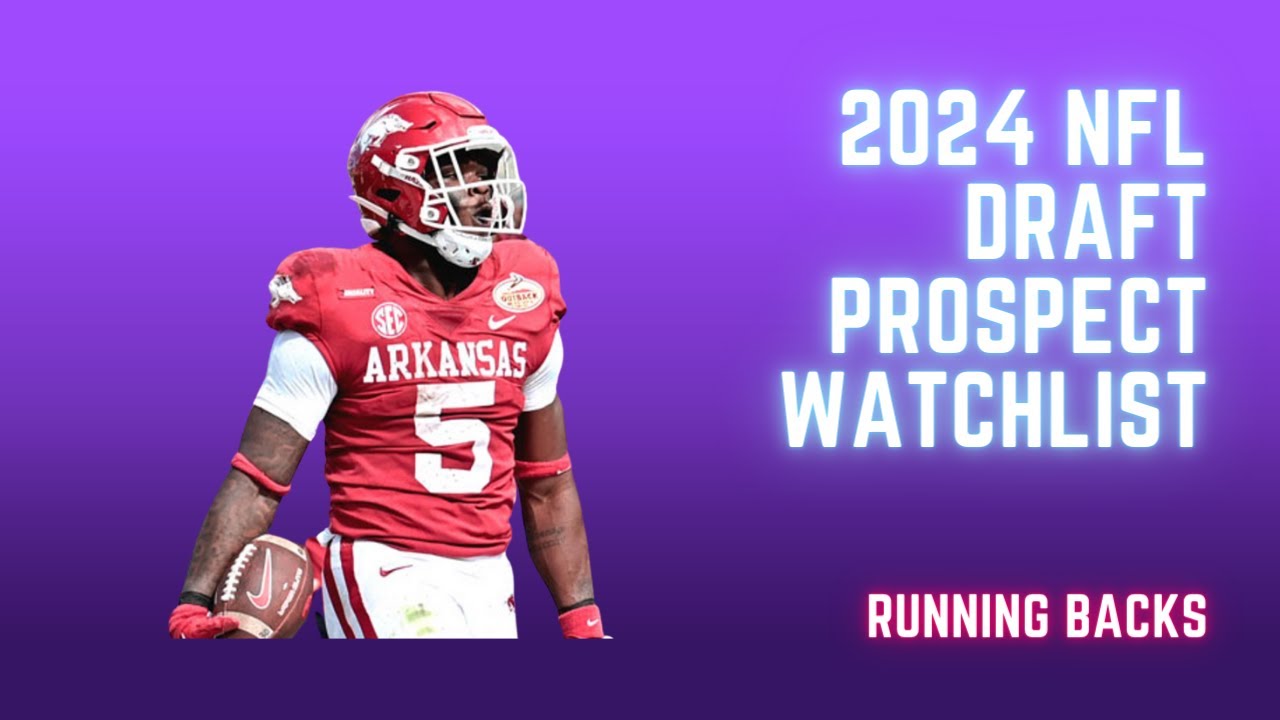 2024 NFL Draft Prospect Watchlist Running Backs YouTube