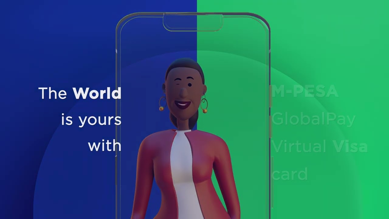 M-Pesa Global Pay Virtual Visa Card | Pay For Your Travel Plans