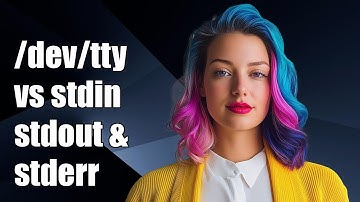 Understanding the Relationship Between /dev/tty and stdin/stdout/stderr in Linux