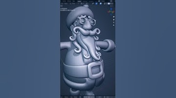 3D Santa in Blender  #3danimation #3dart #3danimation #christmas #blender3d #blenderanimation #santa