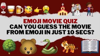 Guess The Movie By Emoji Quiz 🍿 | Movies Emoji Puzzles 2024