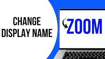How to Change Zoom Display Name Before and During Meeting ?