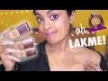 LAKME, here we go again!! 16 shades foundation IN DEPTH Review & wear test on DARK Indian Skin