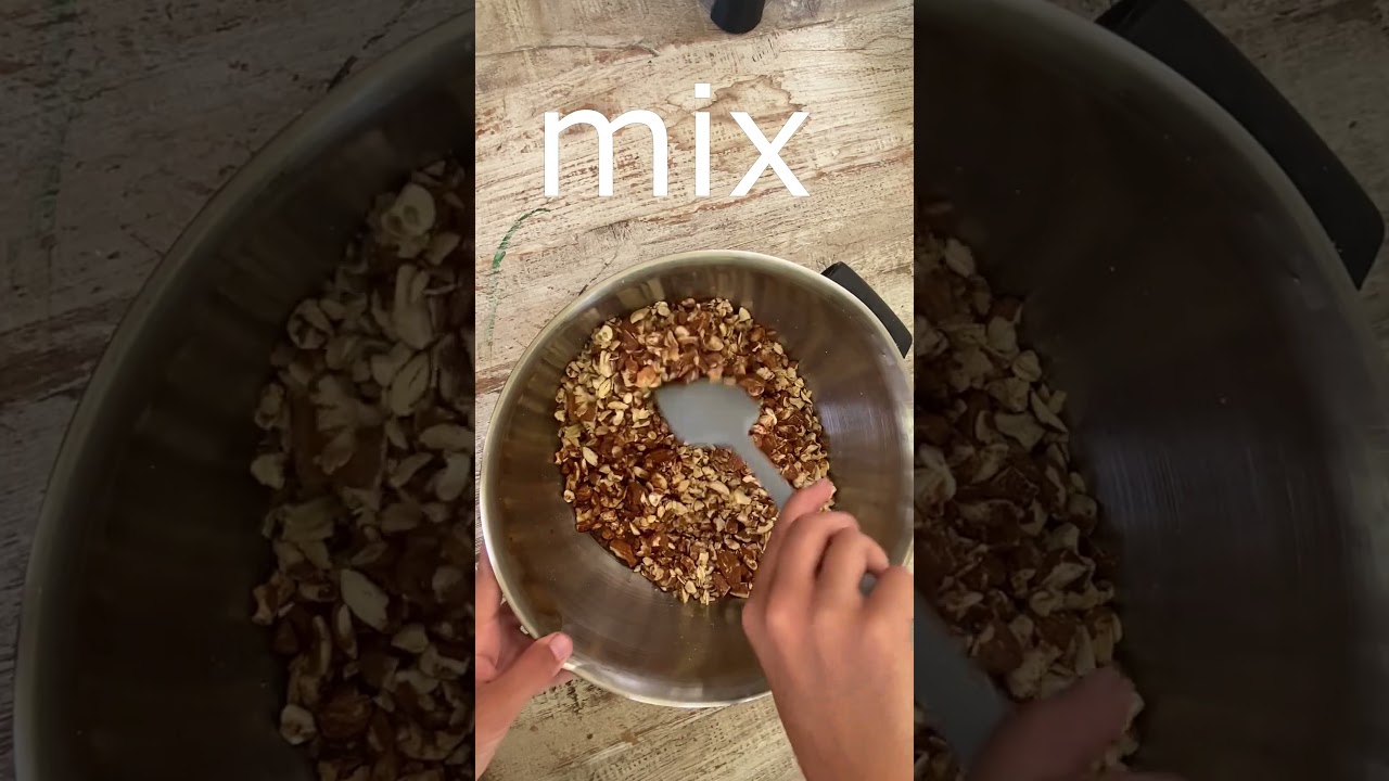 let's make granola #shorts #short #granola #recipe