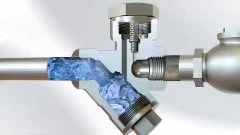 Steam Trap Working Animation