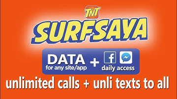 How to Register TNT SURFSAYA 20, 30, 99 and 199 Promo