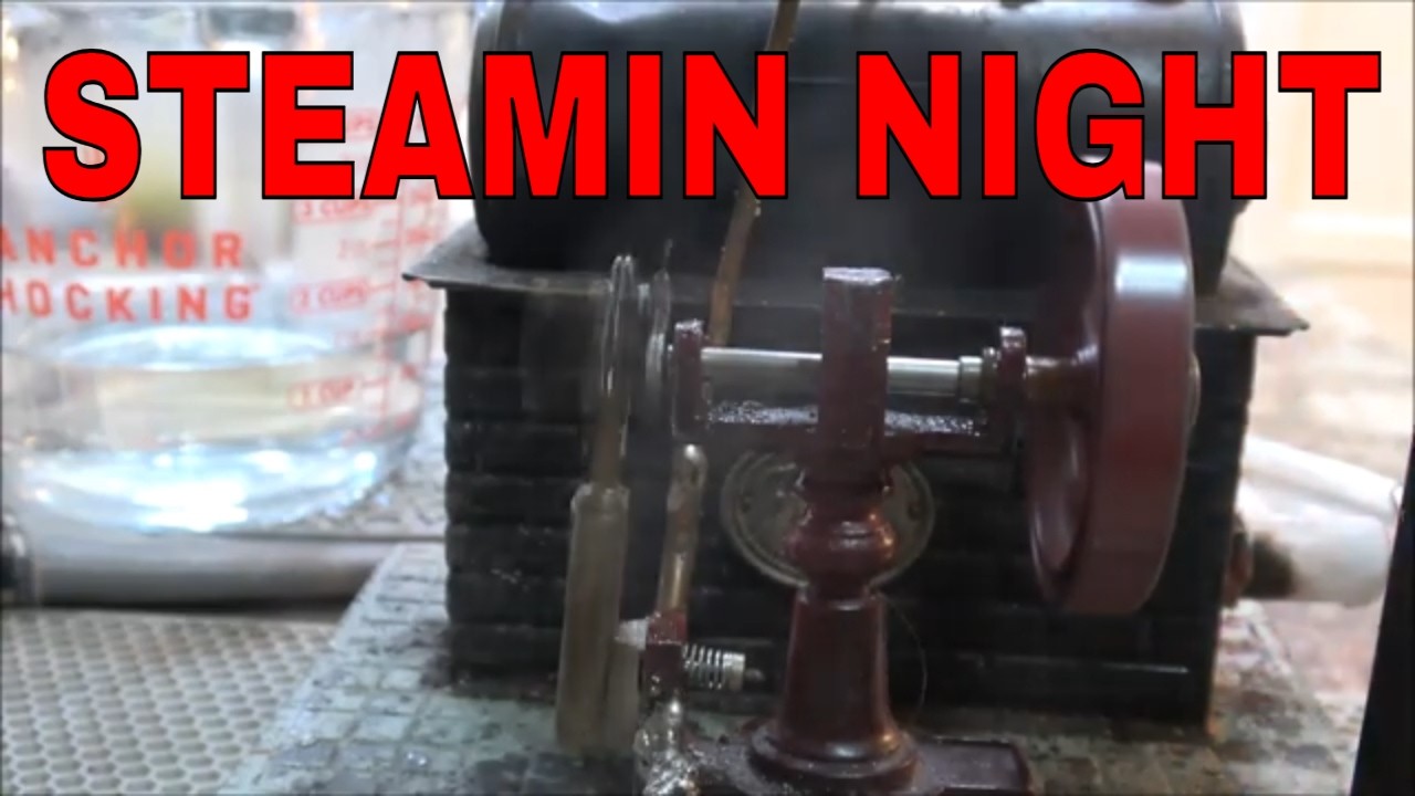 Thumbnail for Old Homemade Steam Engine And Antique Robert Fulton Engine Running Together