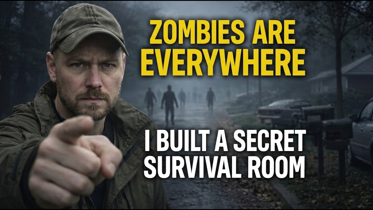 ZOMBIE OUTBREAK: I Dug a Secret Room No One Could Detect