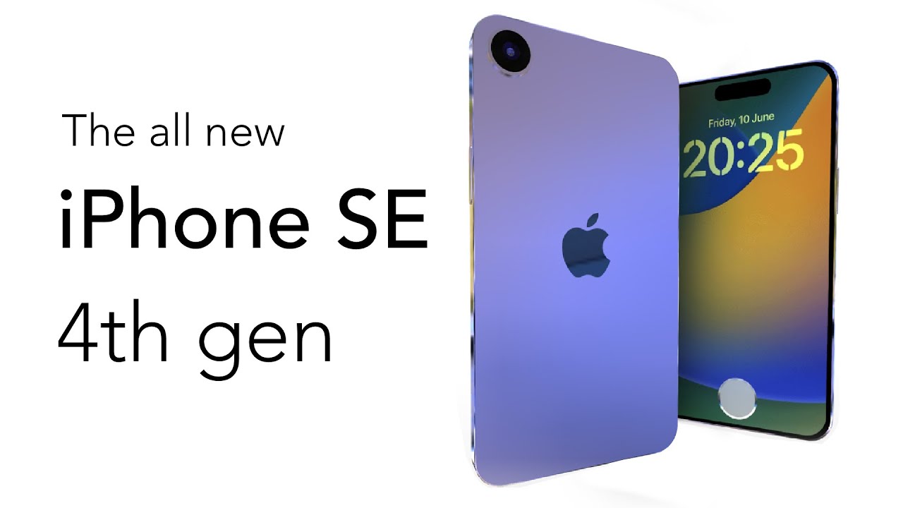 iPhone SE 4th gen All New Design YouTube