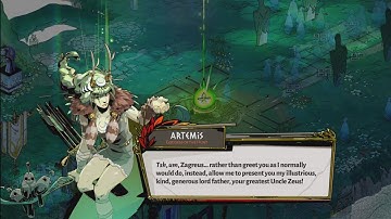 Artemis presents Zeus - Hades