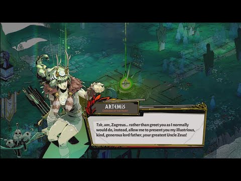 Artemis presents Zeus