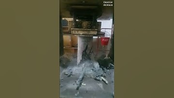 Slowmotion Concrete Cylinder Compression Test #7, 7000 Psi  #compressiontest #slowmotion #concrete