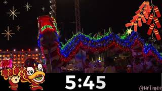 Happy Lunar New Year Chinese Cute Dragon Dance & Oriental Music 10 Minute Countdown Timer Wealth