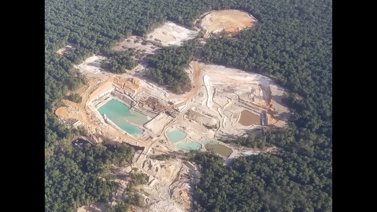 Bonasika Bauxite Mine, Guyana YouTube