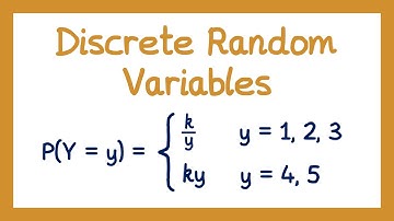 Discrete Random Variables - Year 1 Statistics [A-level]