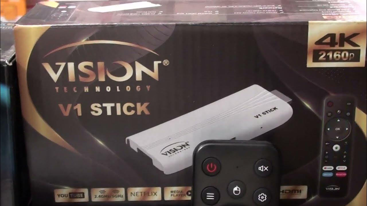 🥇 جديد v1 VISION🔷 جهاز الأندرويد 💢 vision v1 stick 💢🆕 🥇🔷 YouTube