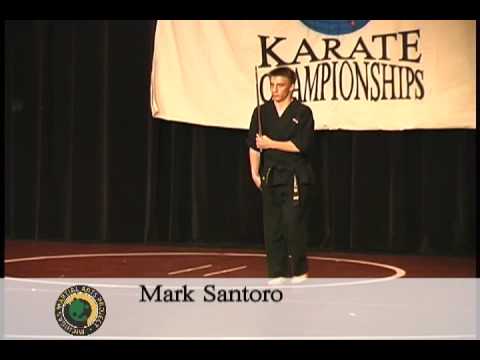 Mark Santoro at the International Karate Champions...