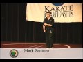 Mark Santoro at the International Karate Championships