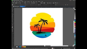 HOW TO DESIGN PALM TREE LOGO IN CORELDRAW | CORELDRAW TUTORIALS 1 | DOCTOR DESIGN