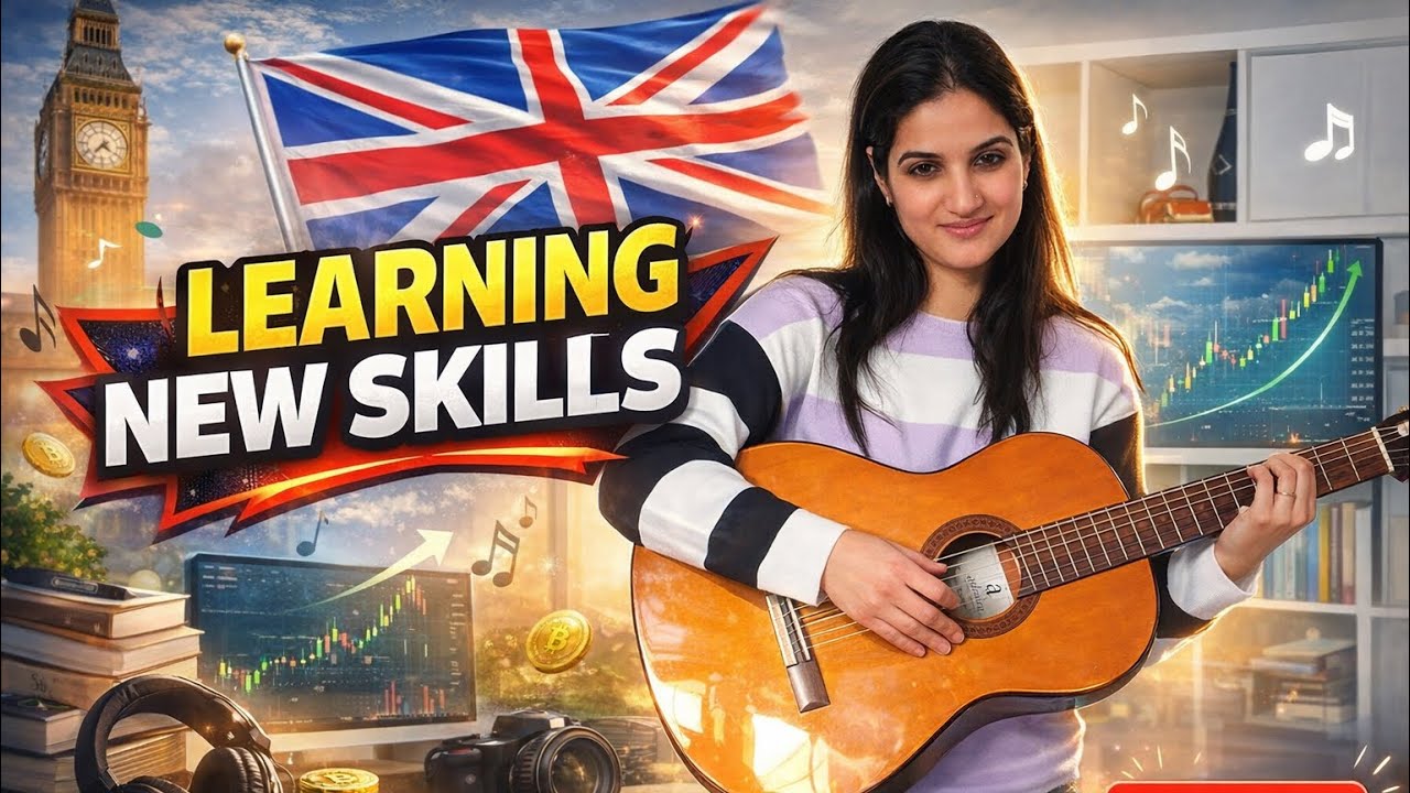 SONIA is LEARNING a new SKILL | INDIAN YOUTUBER IN UK 🇬🇧 