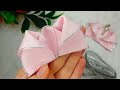 Small but Cute Hair bow - Easy Hair bow making - Diy hair bows with ribbon 🎀