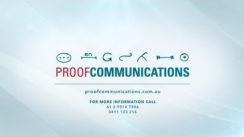 Tender Writing, Copy Writing, Copy Editing, Proofreading | Proof Communications