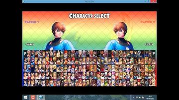 Chris Regular & Orochi from KOF In CVS POTS Style Adapted for Capcom Vs SNK Evolution Kore